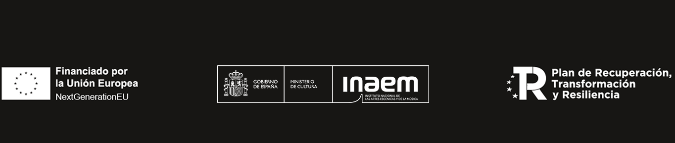 Financiado por la Unión Europea — NextGenerationEU · Gobierno de España, Ministerio de Cultura, INAEM · Plan de Recuperación, Transformación y Resiliencia